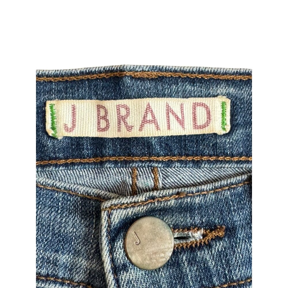 J Brand Skinny Leg Womens Jeans Size 27 Medium Wash Denim Made In California - Picture 2 of 6
